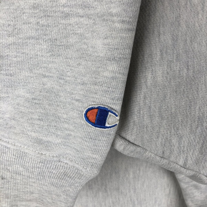 Champion Reverse Weave Notre Dame University Sweatshirt, Men's Size Large unclear gray type Vintage Second Hand
