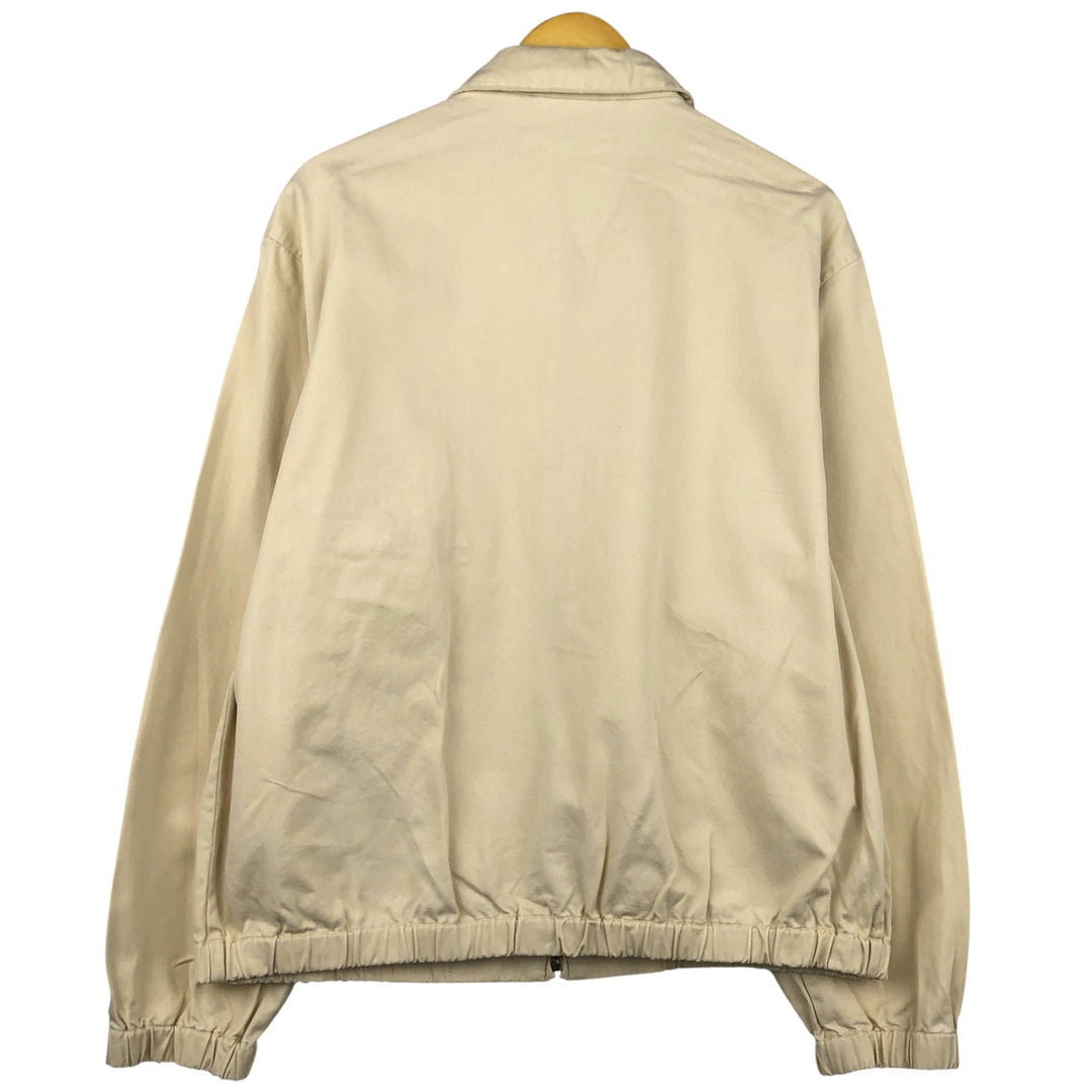 Ralph Lauren POLO by Ralph Lauren Swing Top Sports Jacket Men's L size cotton Beige type Vintage Second Hand