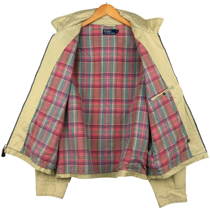 Ralph Lauren POLO by Ralph Lauren Swing Top Sports Jacket Men's XL cotton yellow type Vintage Second Hand