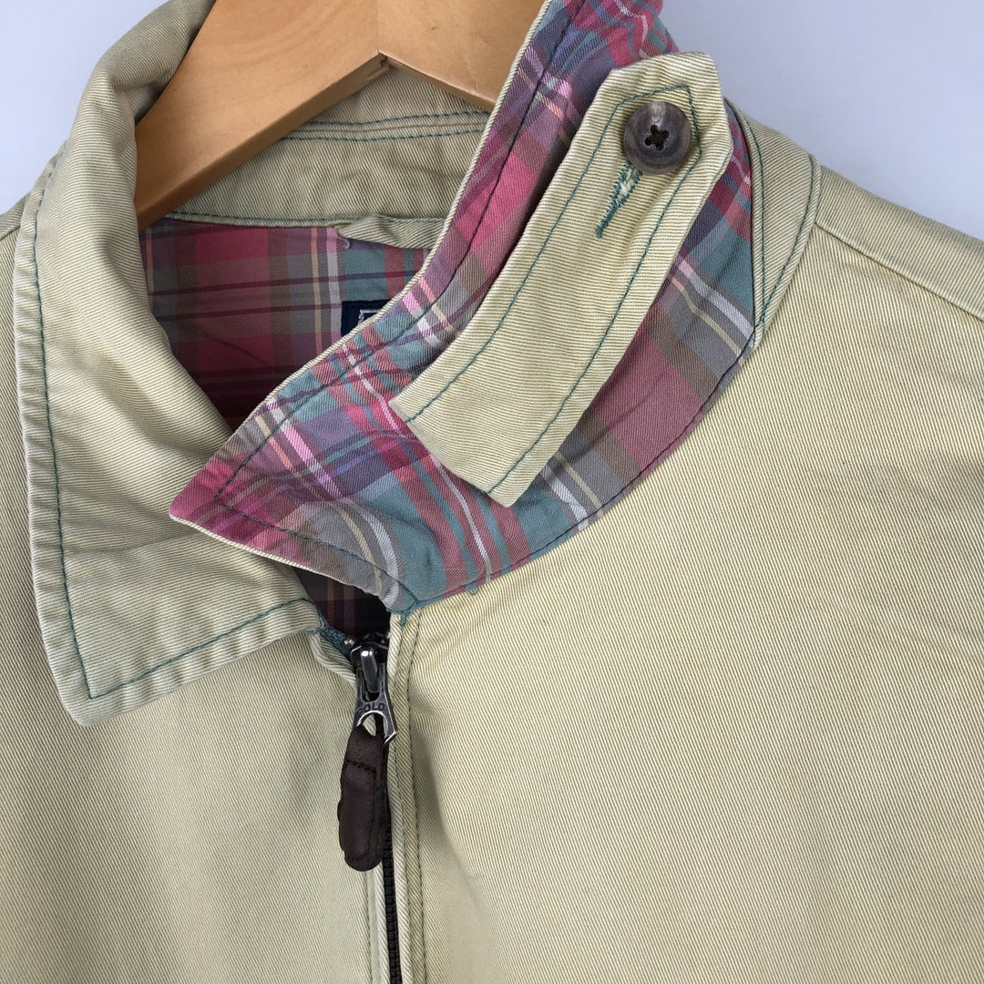 Ralph Lauren POLO by Ralph Lauren Swing Top Sports Jacket Men's XL cotton yellow type Vintage Second Hand