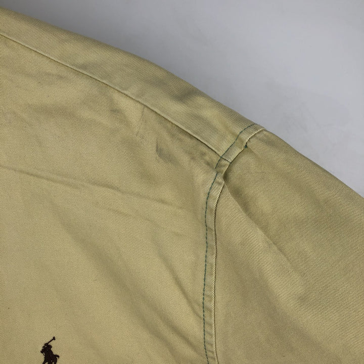 Ralph Lauren POLO by Ralph Lauren Swing Top Sports Jacket Men's XL cotton yellow type Vintage Second Hand