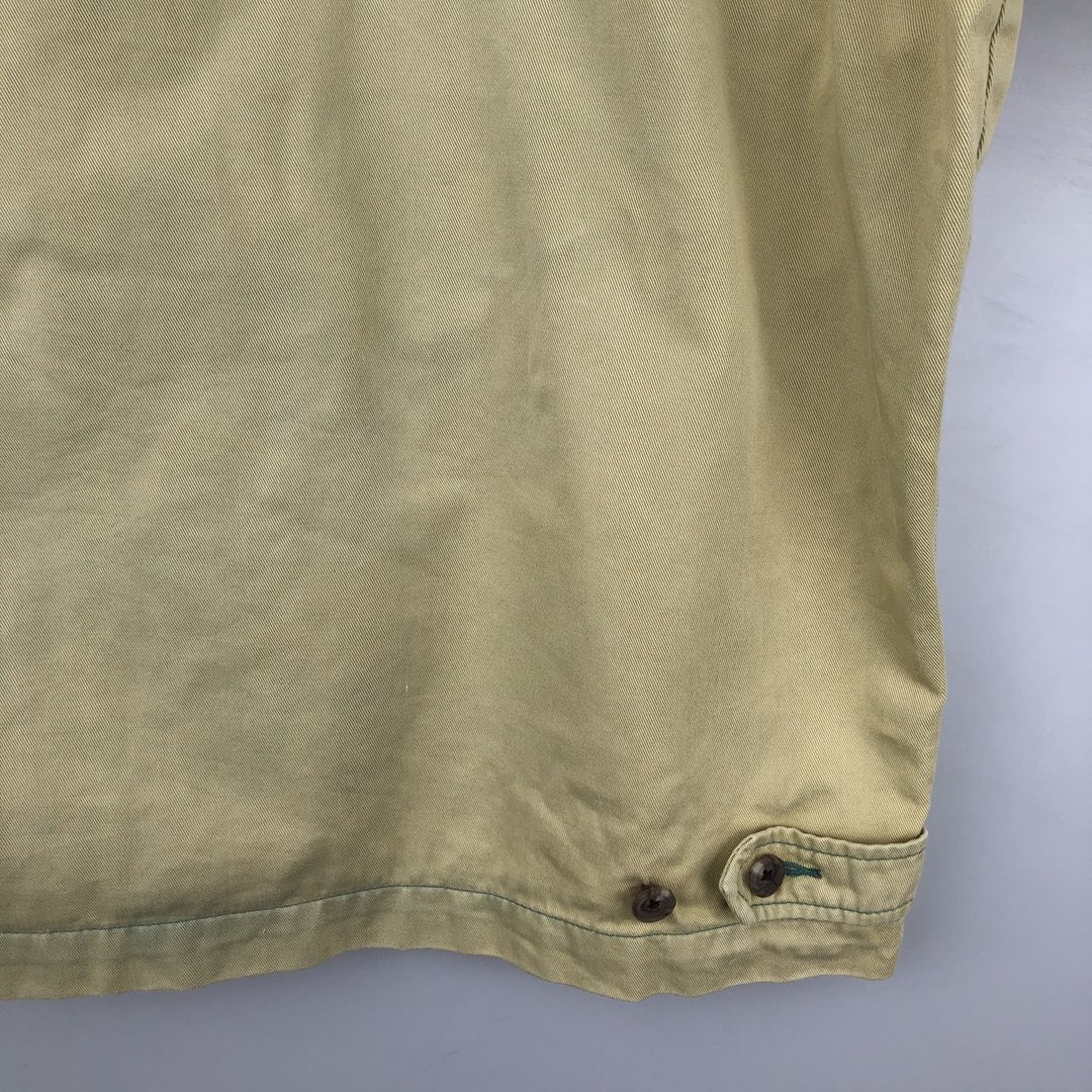 Ralph Lauren POLO by Ralph Lauren Swing Top Sports Jacket Men's XL cotton yellow type Vintage Second Hand
