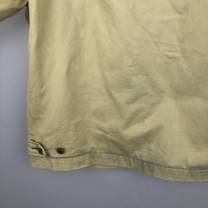 Ralph Lauren POLO by Ralph Lauren Swing Top Sports Jacket Men's XL cotton yellow type Vintage Second Hand