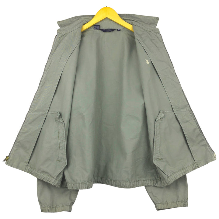 Vintage 1990'S Ralph Lauren swing top sports jacket, made in the USA, size M, men's cotton Mint green Vintage Second Hand