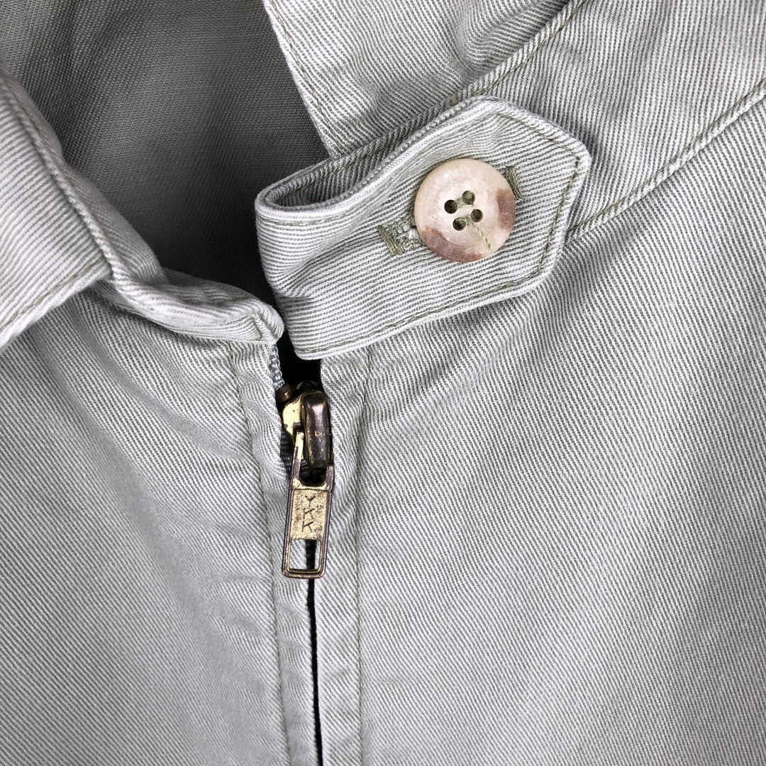 Vintage 1990'S Ralph Lauren swing top sports jacket, made in the USA, size M, men's cotton Mint green Vintage Second Hand