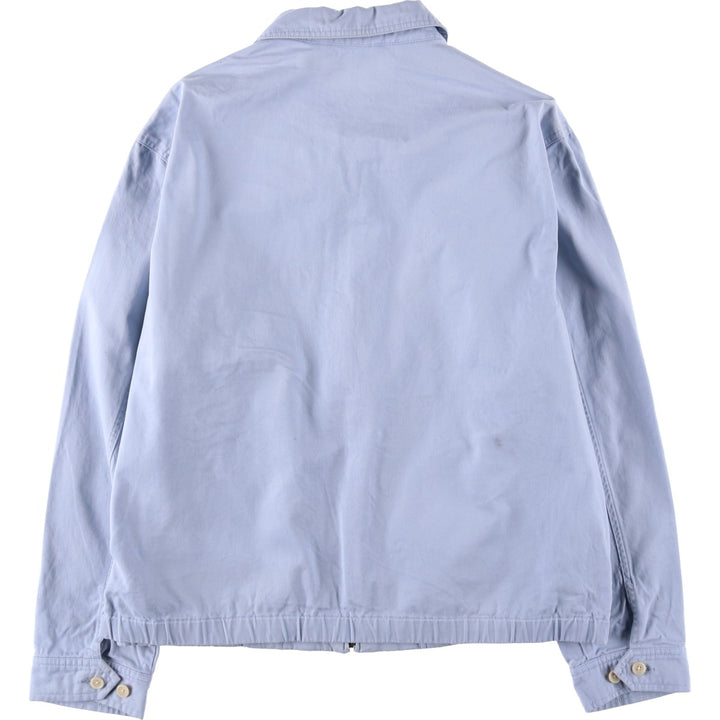 Ralph Lauren POLO by Ralph Lauren Swing Top Sports Jacket Men's L size cotton Blue type light blue Vintage Second Hand
