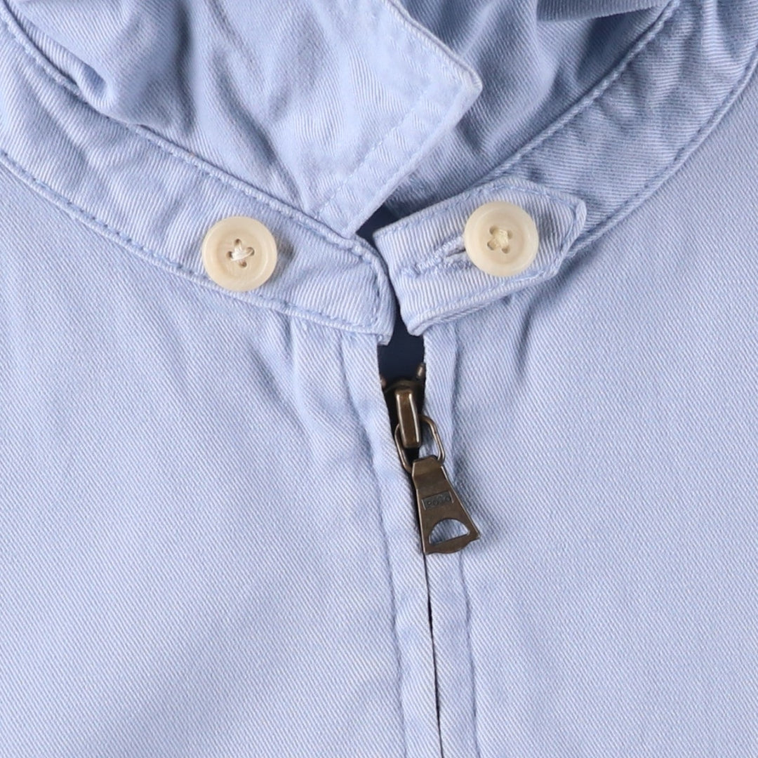 Ralph Lauren POLO by Ralph Lauren Swing Top Sports Jacket Men's L size cotton Blue type light blue Vintage Second Hand