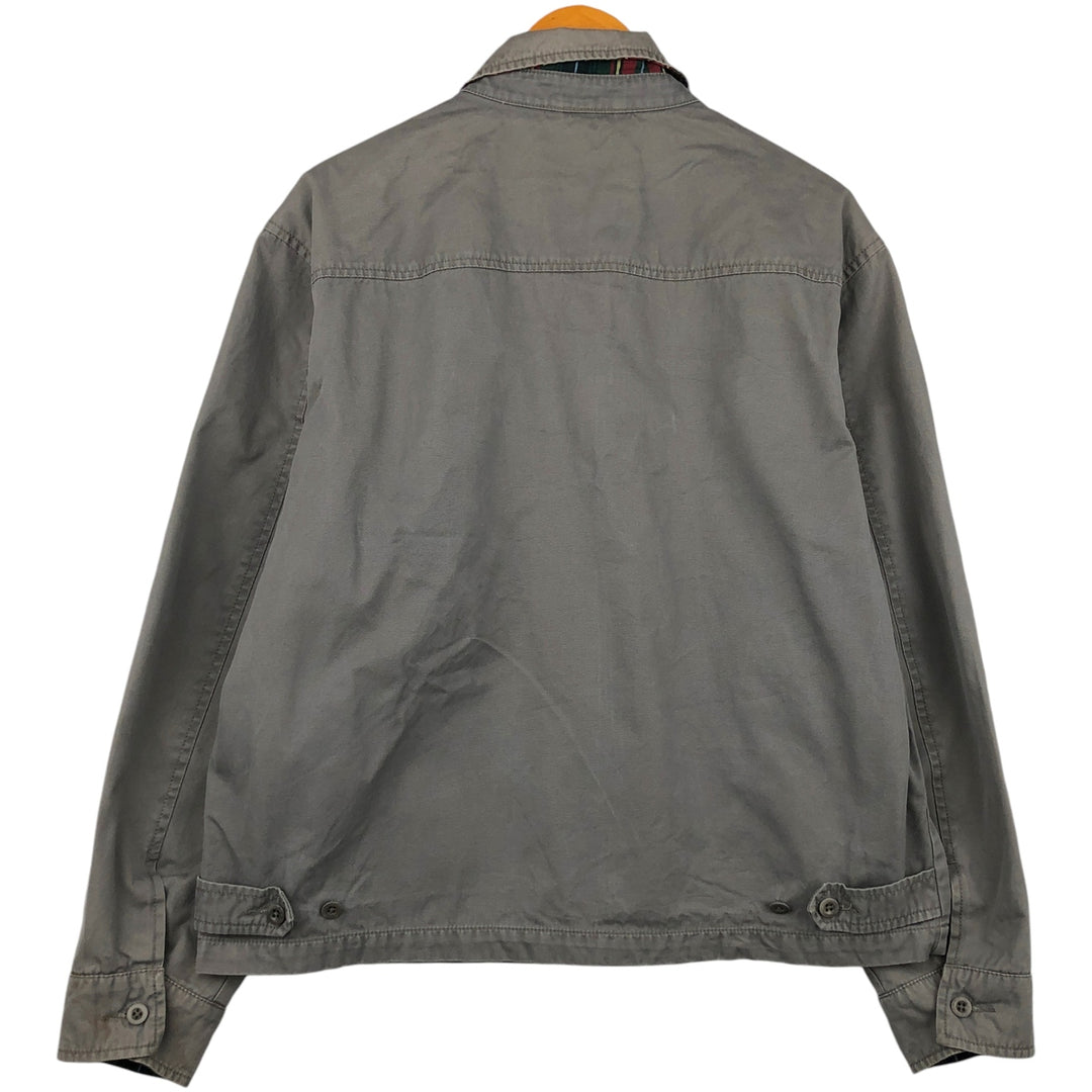 Ralph Lauren POLO by Ralph Lauren Swing Top Sports Jacket Men's L size cotton gray type Vintage Second Hand