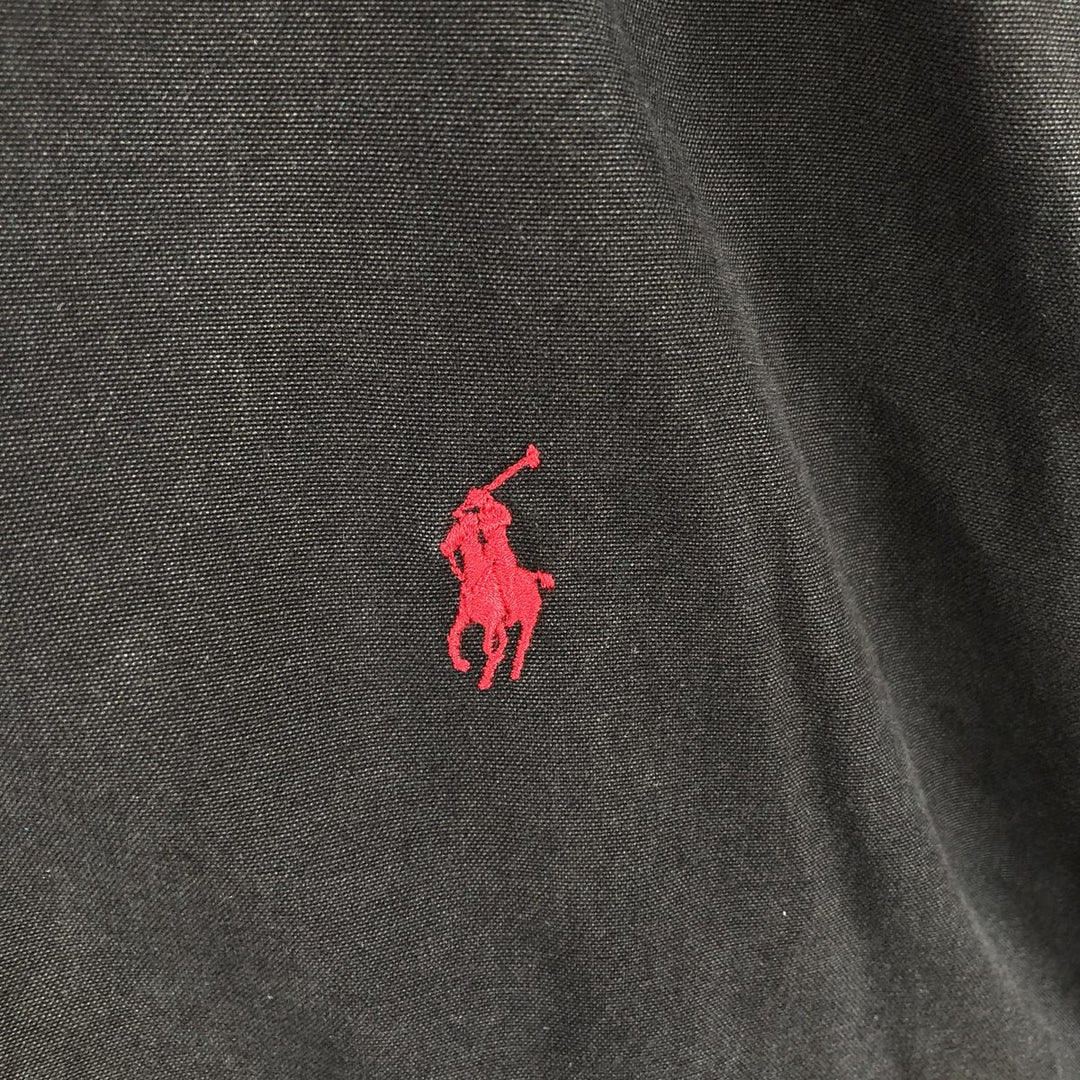 Ralph Lauren POLO by Ralph Lauren Swing Top Sports Jacket Men's L size cotton black type Vintage Second Hand