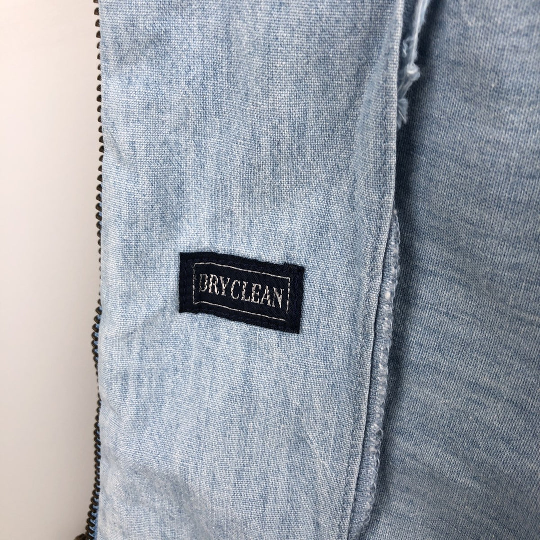 Ralph Lauren POLO by Ralph Lauren Chambray Swing Top Sports Jacket, Men's Size Medium unclear blue type Vintage Second Hand