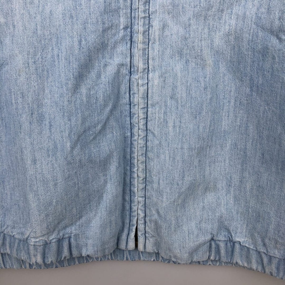 Ralph Lauren POLO by Ralph Lauren Chambray Swing Top Sports Jacket, Men's Size Medium unclear blue type Vintage Second Hand