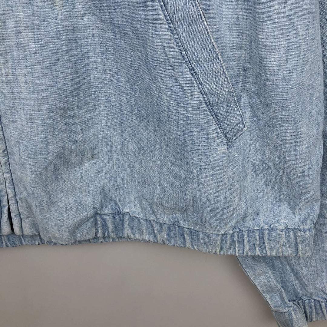 Ralph Lauren POLO by Ralph Lauren Chambray Swing Top Sports Jacket, Men's Size Medium unclear blue type Vintage Second Hand