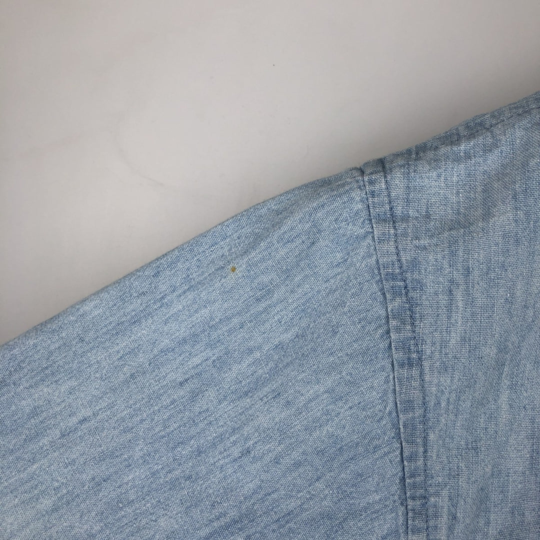 Ralph Lauren POLO by Ralph Lauren Chambray Swing Top Sports Jacket, Men's Size Medium unclear blue type Vintage Second Hand