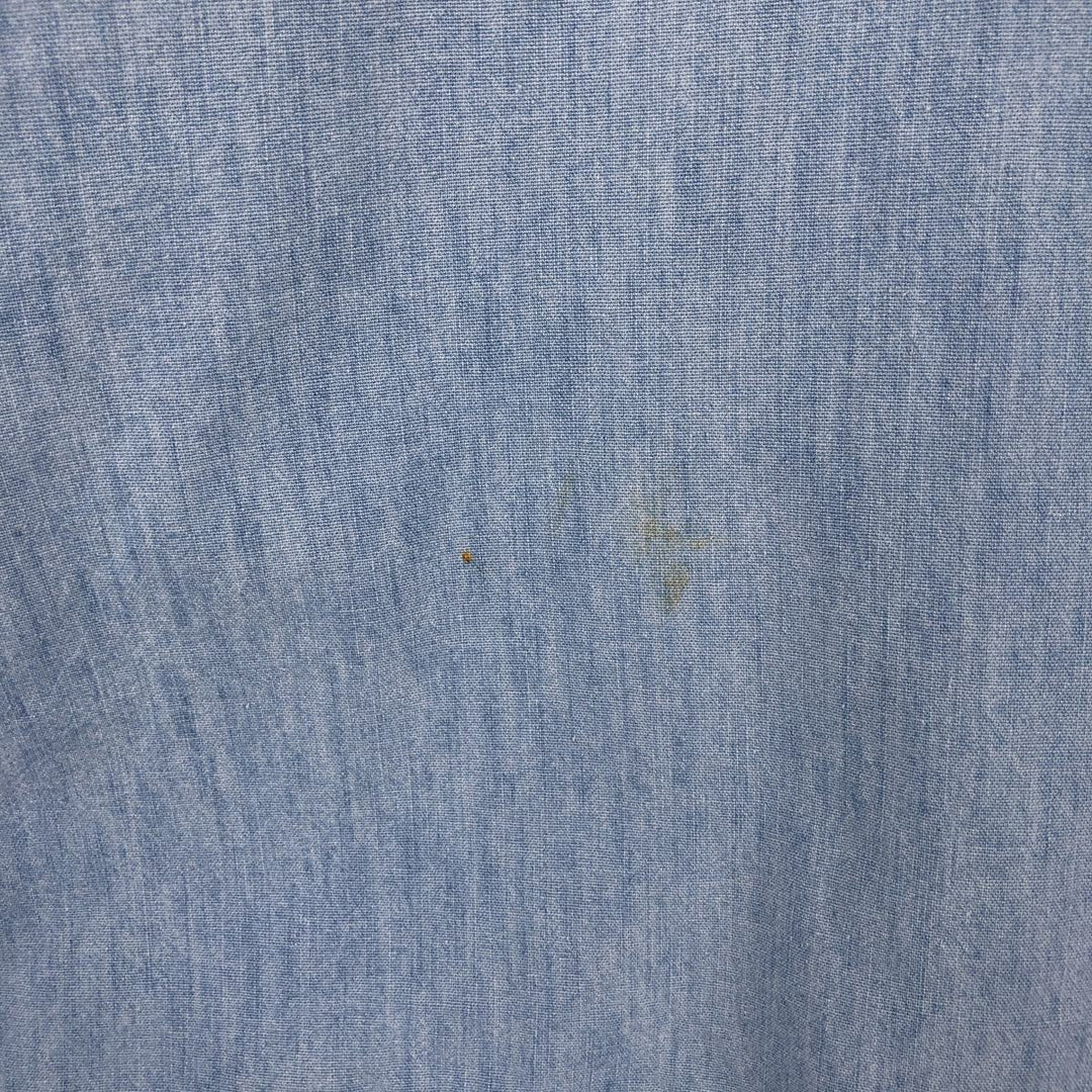 Ralph Lauren POLO by Ralph Lauren Chambray Swing Top Sports Jacket, Men's Size Medium unclear blue type Vintage Second Hand