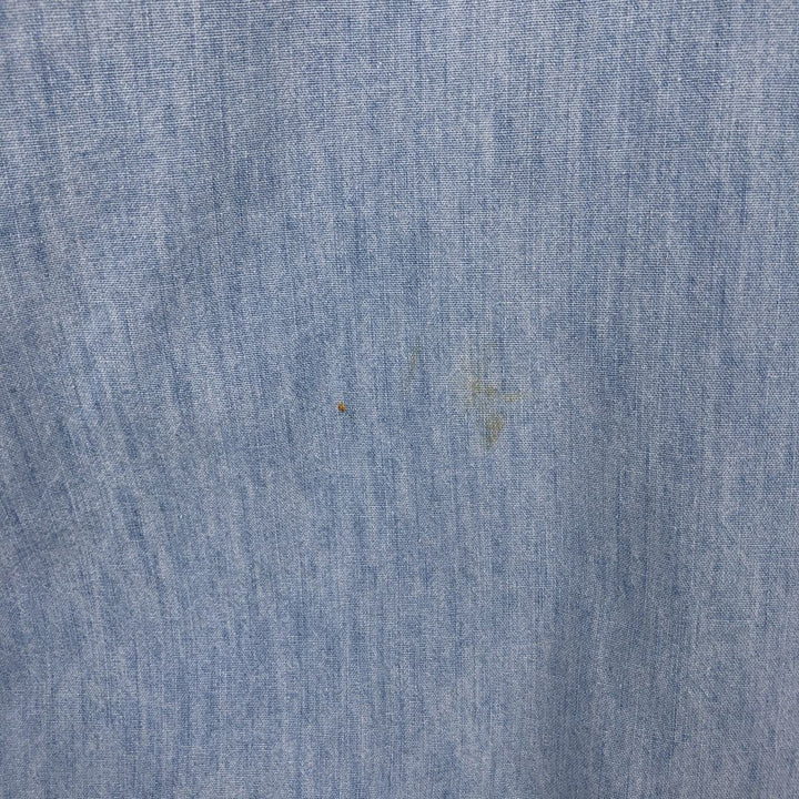 Ralph Lauren POLO by Ralph Lauren Chambray Swing Top Sports Jacket, Men's Size Medium unclear blue type Vintage Second Hand