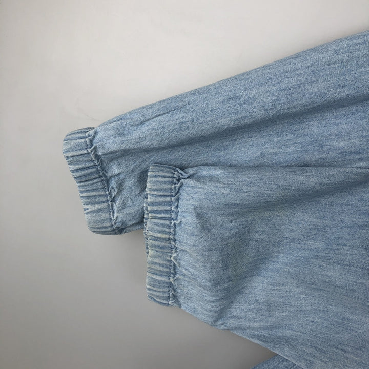 Ralph Lauren POLO by Ralph Lauren Chambray Swing Top Sports Jacket, Men's Size Medium unclear blue type Vintage Second Hand