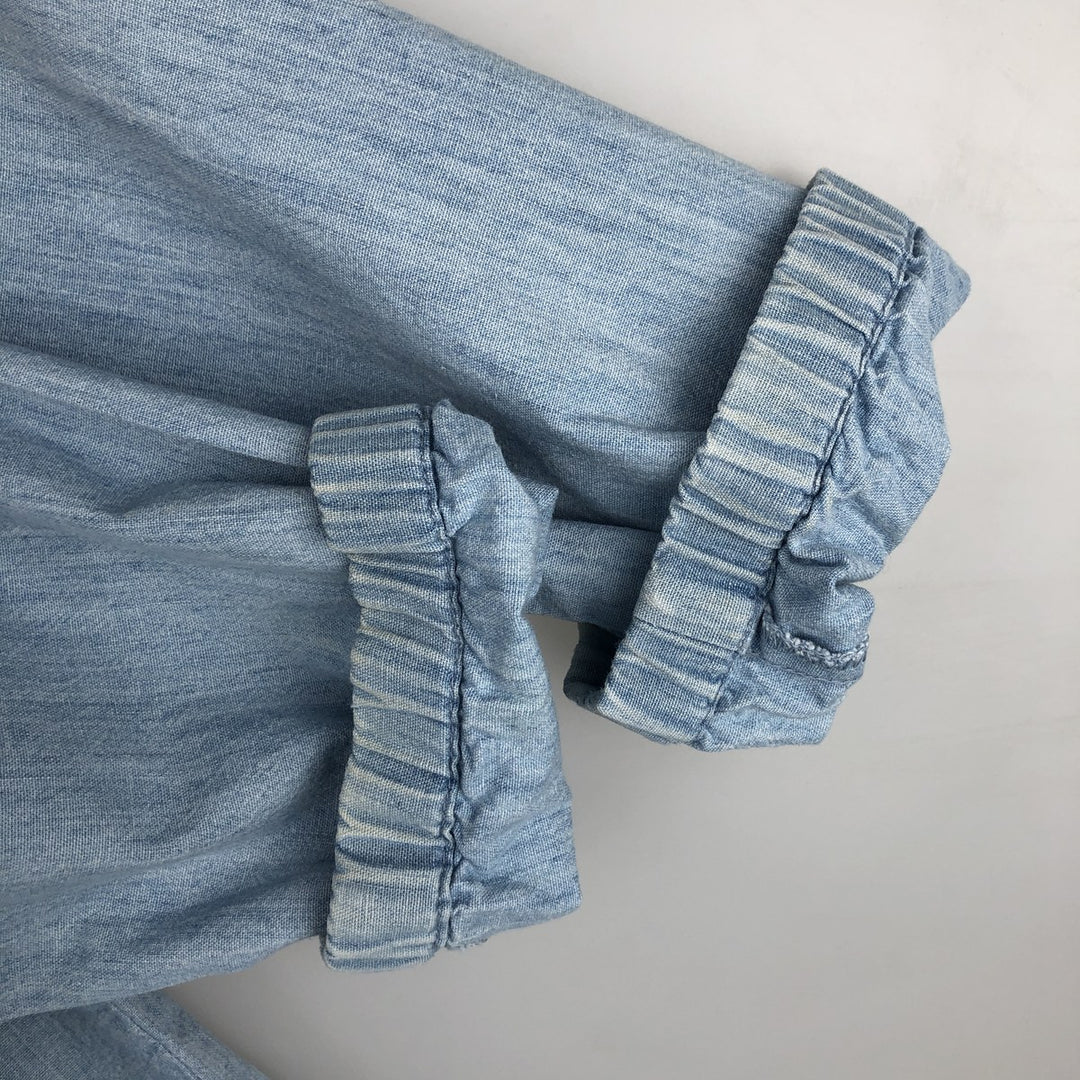 Ralph Lauren POLO by Ralph Lauren Chambray Swing Top Sports Jacket, Men's Size Medium unclear blue type Vintage Second Hand