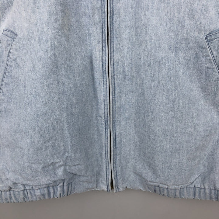 Ralph Lauren POLO by Ralph Lauren Chambray Swing Top Sports Jacket, Men's Size Medium cotton blue type Vintage Second Hand