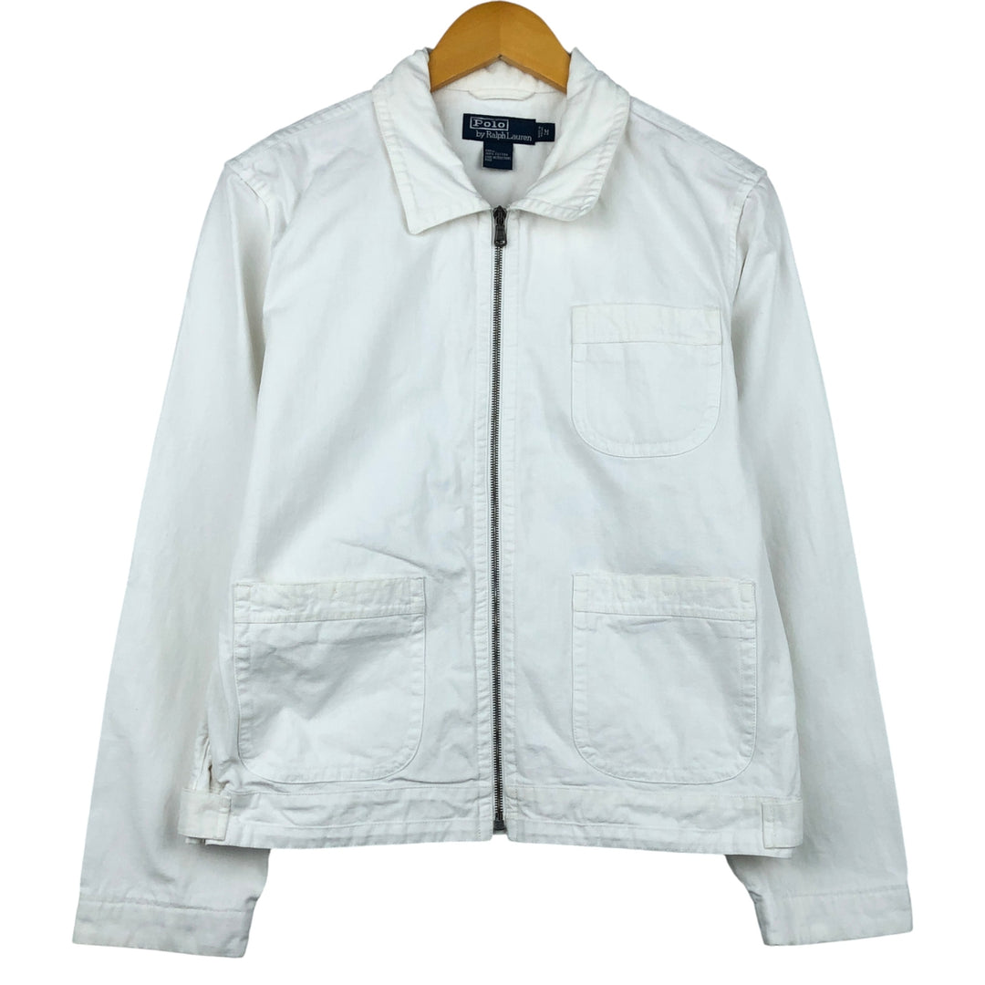 Ralph Lauren POLO by Ralph Lauren cotton jacket, men's size M cotton white type Vintage Second Hand