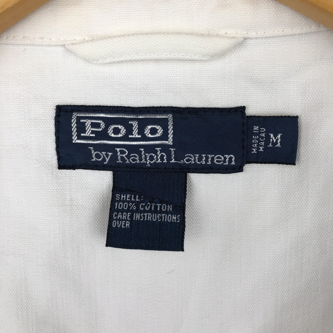 Ralph Lauren POLO by Ralph Lauren cotton jacket, men's size M cotton white type Vintage Second Hand