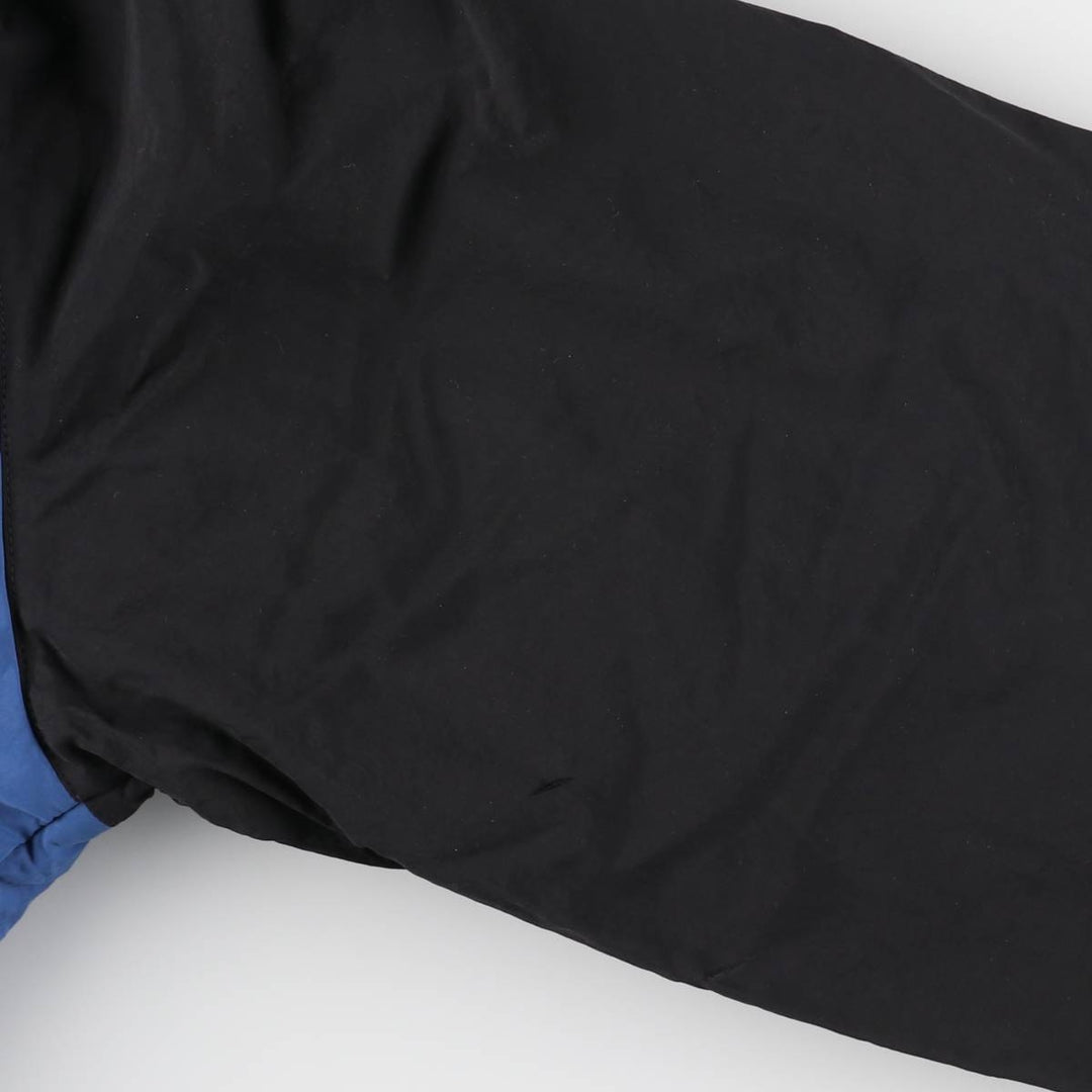 Timberland padded parka puffer jacket, men's size M Nylon blue type Vintage Second Hand