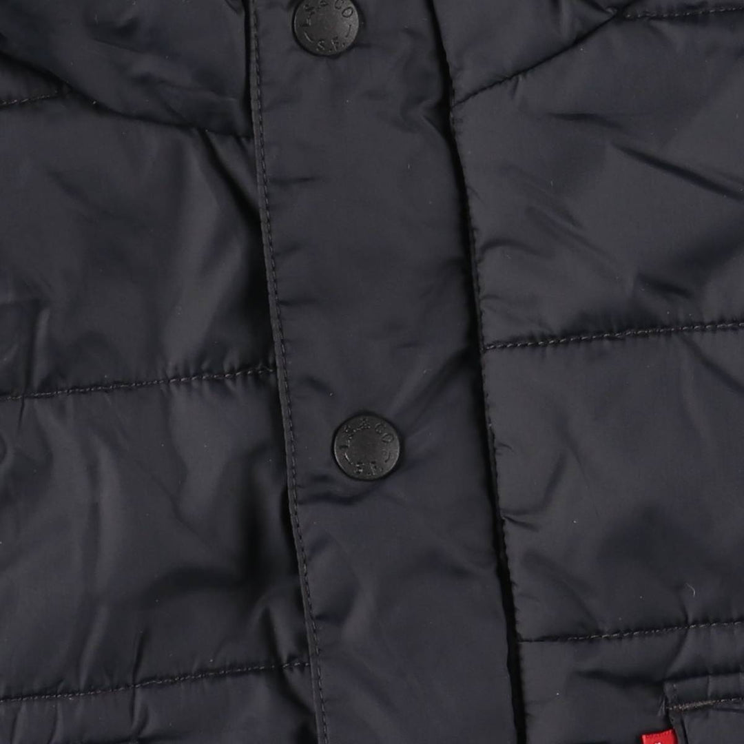 Levi's padded puffer jacket, men's size L Nylon navy blue type Vintage Second Hand