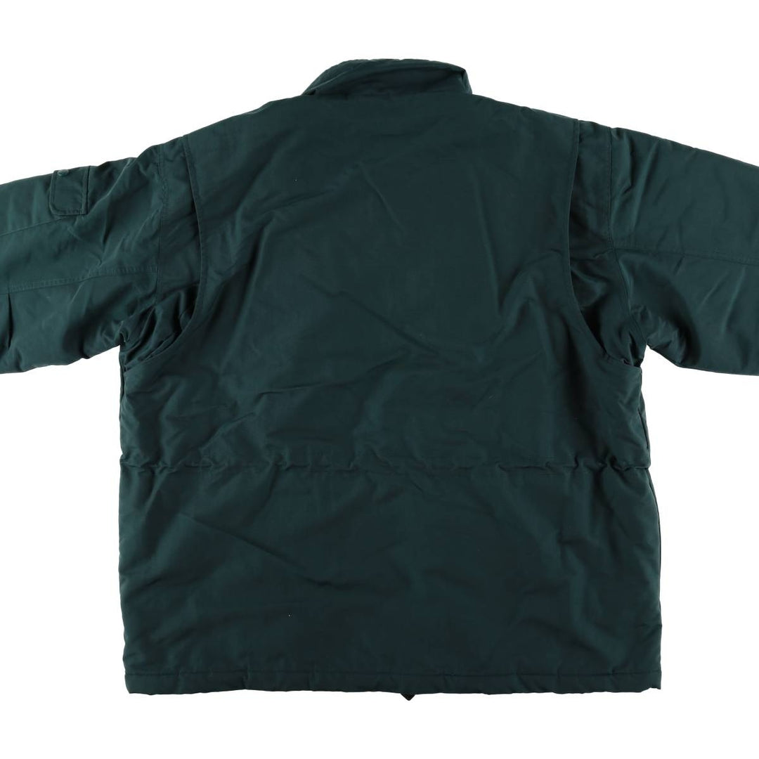 Carhartt padded puffer jacket, men's size XL Nylon Green type dark green Vintage Second Hand