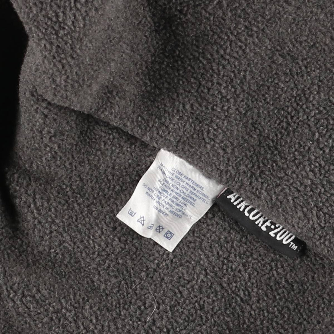 90s-00'S LANDS' END padded puffer jacket, men's size L Nylon beige type brown Vintage Second Hand