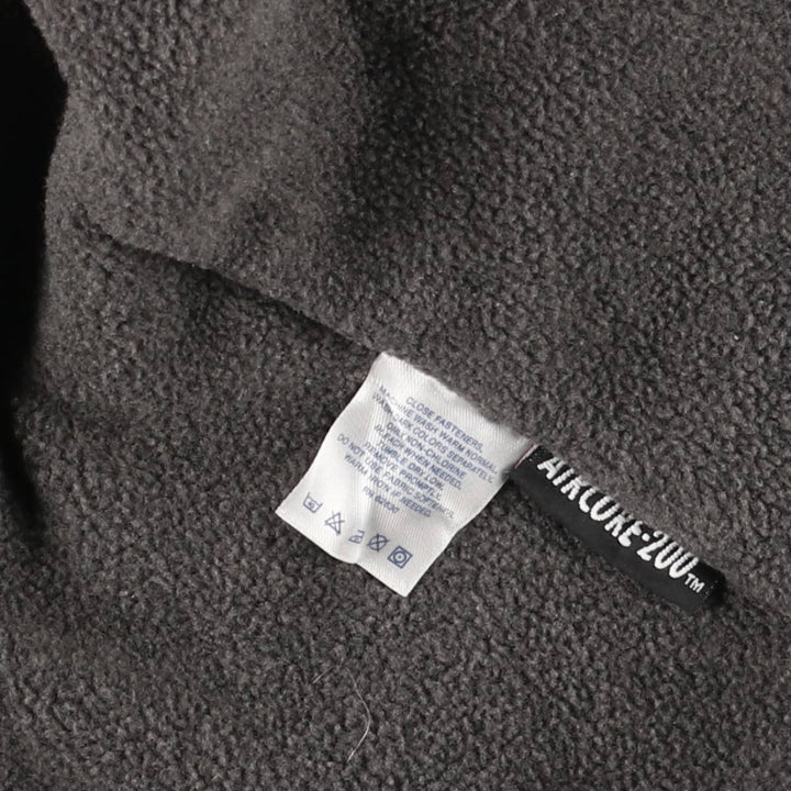 90s-00'S LANDS' END padded puffer jacket, men's size L Nylon beige type brown Vintage Second Hand