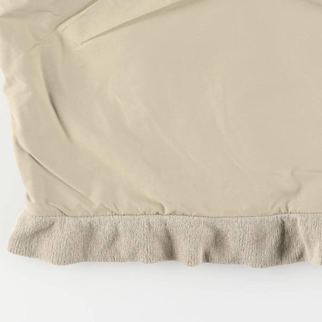 90s-00'S LANDS' END padded puffer jacket, men's size L Nylon beige type brown Vintage Second Hand