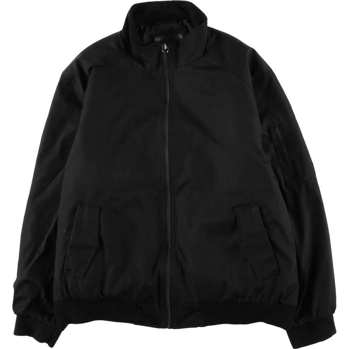 Calvin Klein Ripstop Padded Puffer Jacket, Men's Size L polyester black type Vintage Second Hand