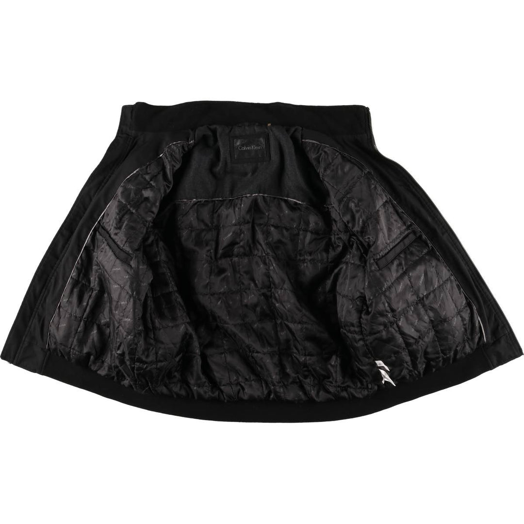 Calvin Klein Ripstop Padded Puffer Jacket, Men's Size L polyester black type Vintage Second Hand