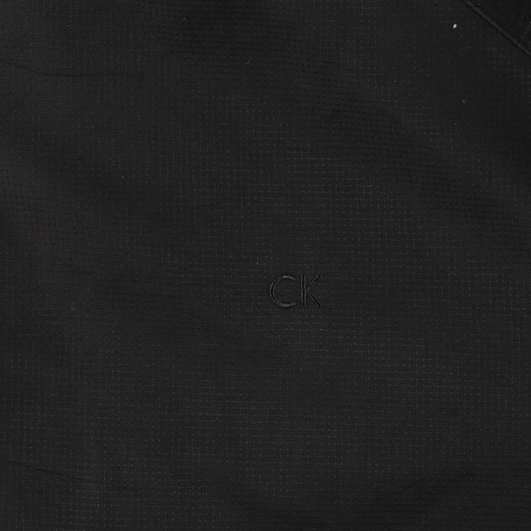 Calvin Klein Ripstop Padded Puffer Jacket, Men's Size L polyester black type Vintage Second Hand