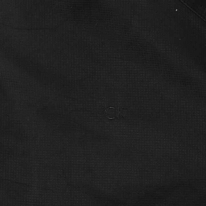 Calvin Klein Ripstop Padded Puffer Jacket, Men's Size L polyester black type Vintage Second Hand