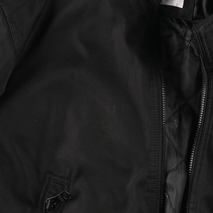 Calvin Klein Ripstop Padded Puffer Jacket, Men's Size M polyester black type Vintage Second Hand