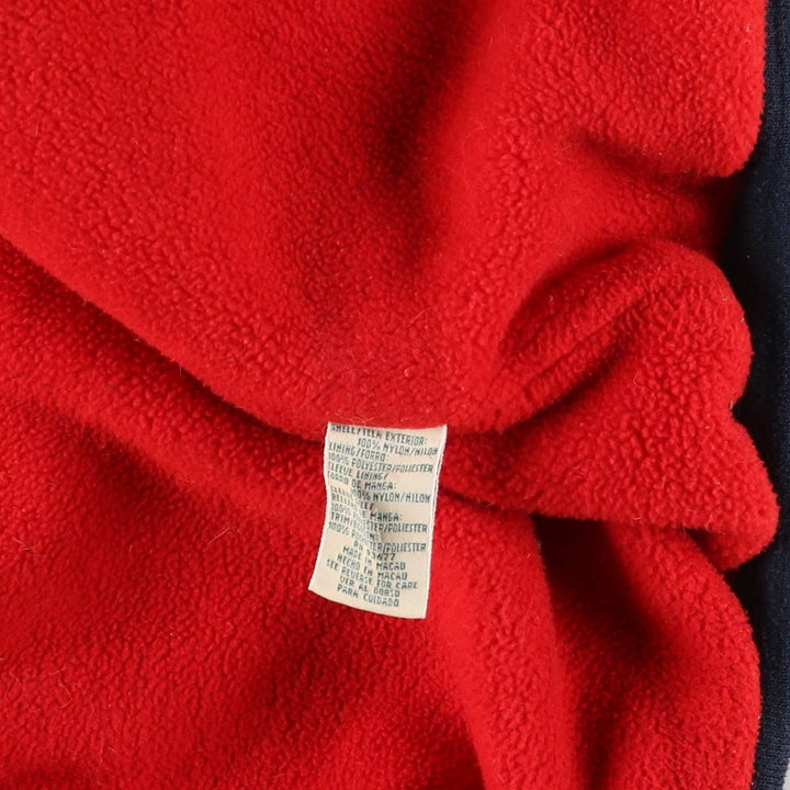 St. John's Bay Men's Padded Puffer Jacket, Size L Nylon navy blue type Vintage Second Hand