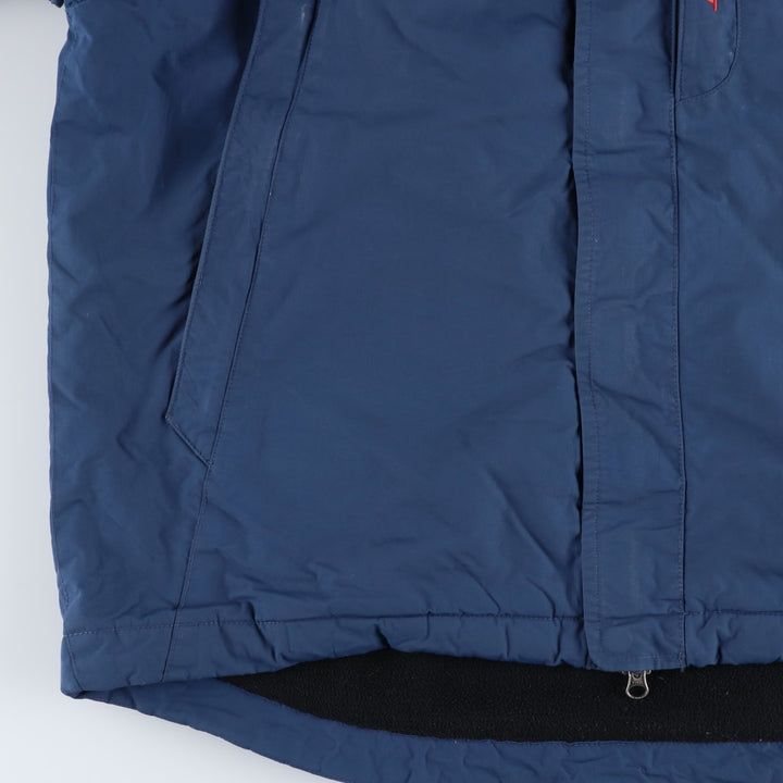 90'S Ralph Lauren POLO SPORT Stars and Stripes Print Puffer Jacket, Men's Size L Nylon navy blue type Vintage Second Hand