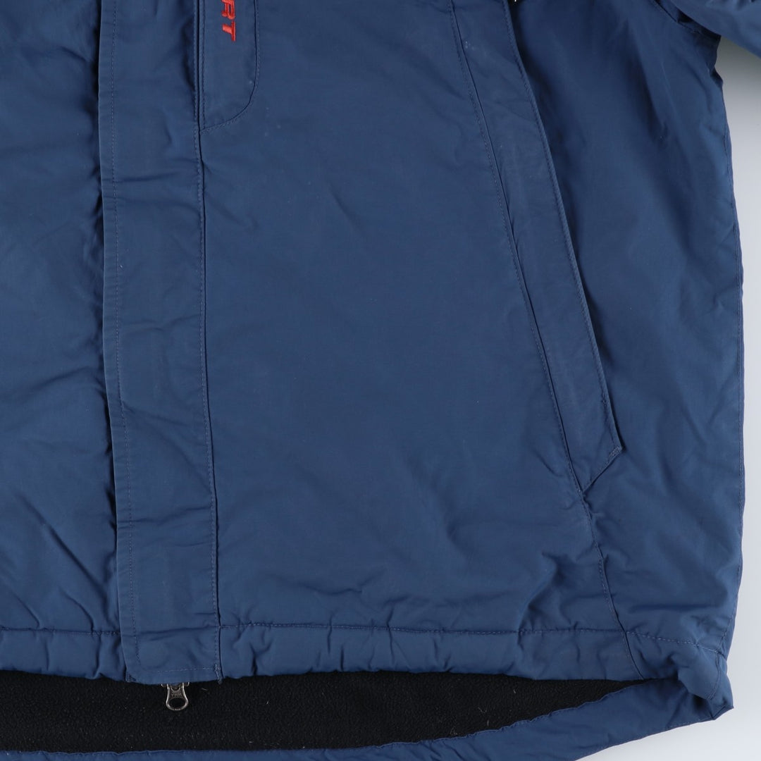 90'S Ralph Lauren POLO SPORT Stars and Stripes Print Puffer Jacket, Men's Size L Nylon navy blue type Vintage Second Hand