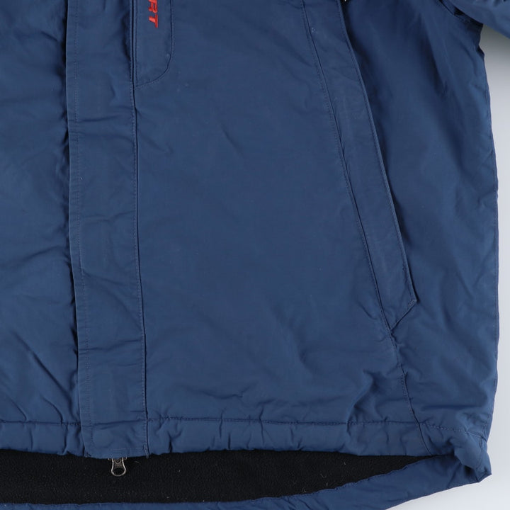 90'S Ralph Lauren POLO SPORT Stars and Stripes Print Puffer Jacket, Men's Size L Nylon navy blue type Vintage Second Hand