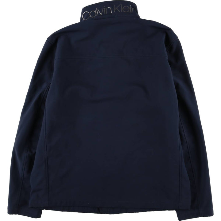Calvin Klein windbreaker, men's size XL polyester navy blue type Vintage Second Hand