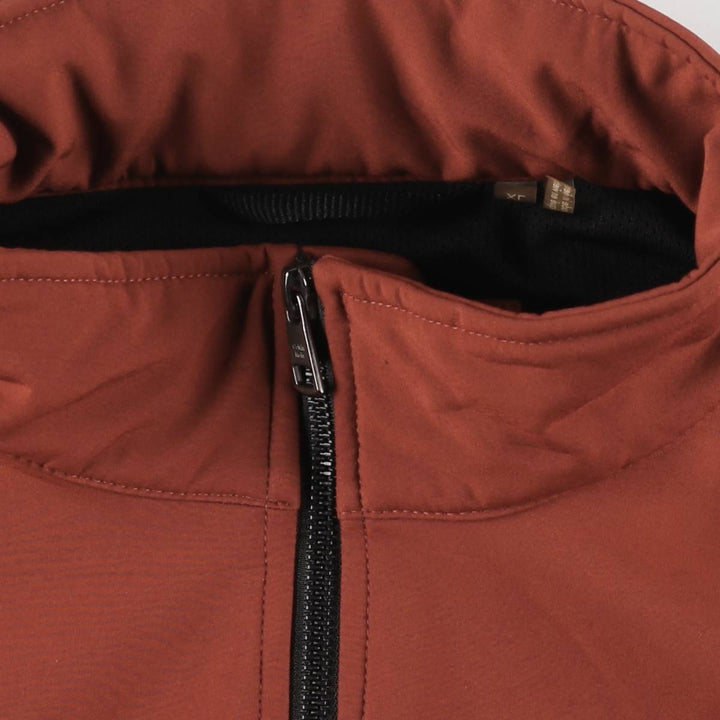 Calvin Klein windbreaker, men's size XL polyester red type reddish brown Vintage Second Hand