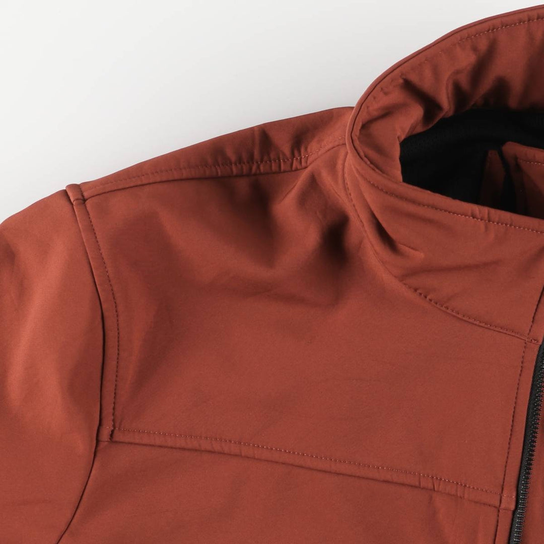 Calvin Klein windbreaker, men's size XL polyester red type reddish brown Vintage Second Hand