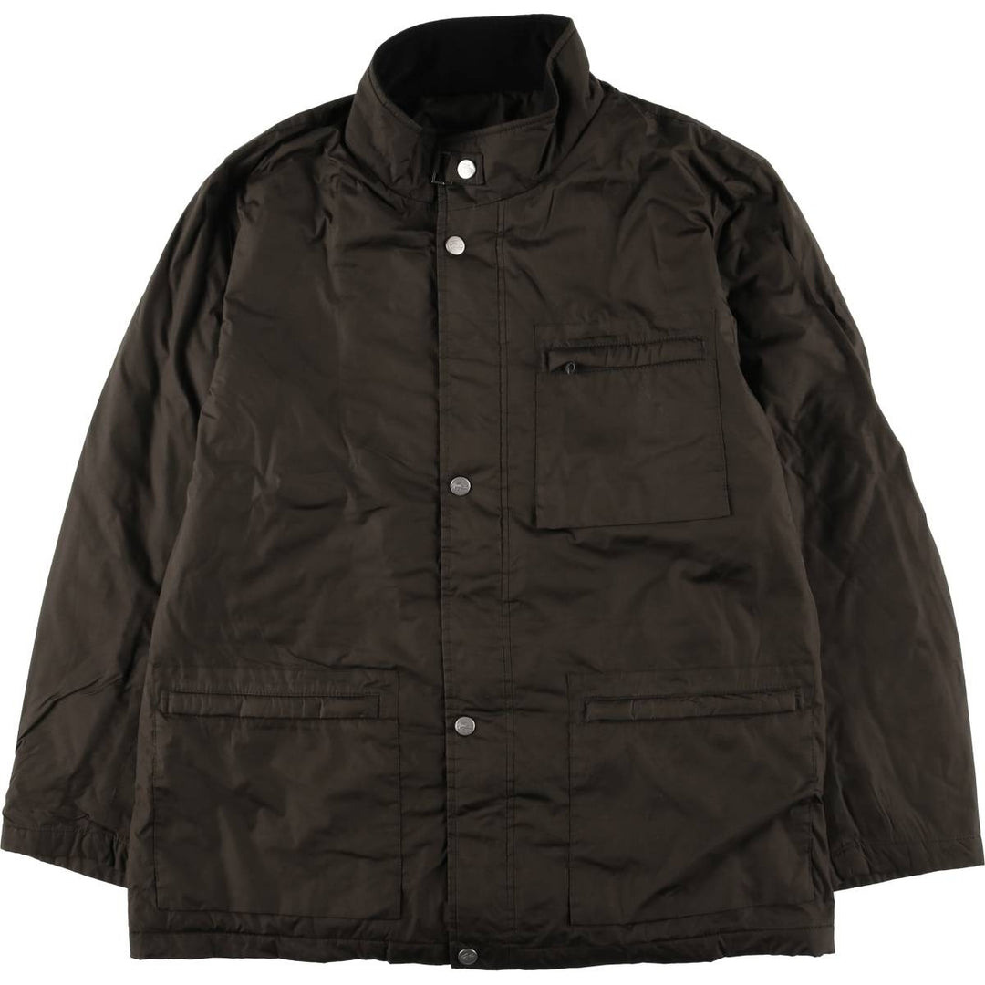 Lacoste windbreaker, men's size XL polyester brown type Vintage Second Hand