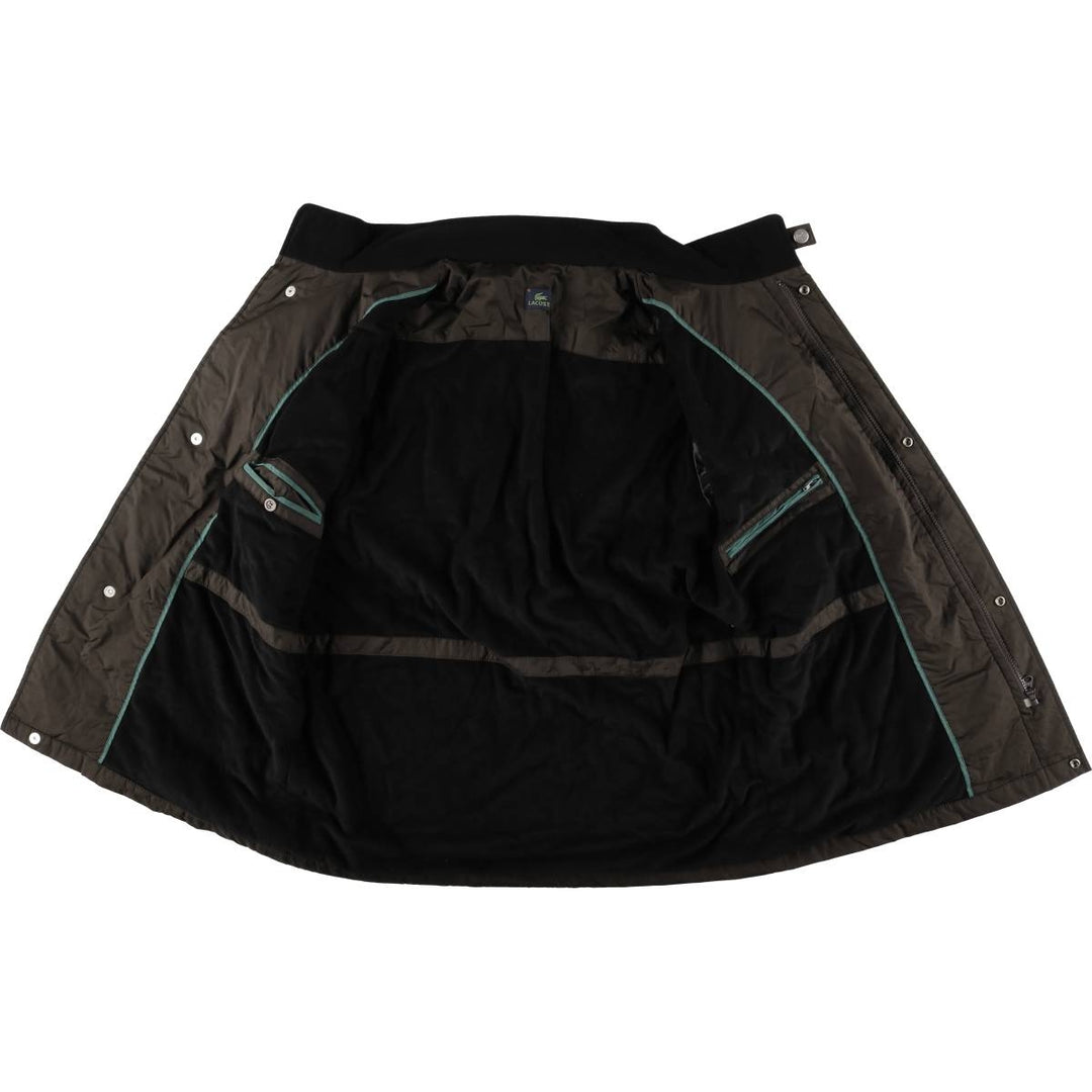 Lacoste windbreaker, men's size XL polyester brown type Vintage Second Hand