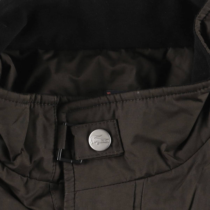 Lacoste windbreaker, men's size XL polyester brown type Vintage Second Hand