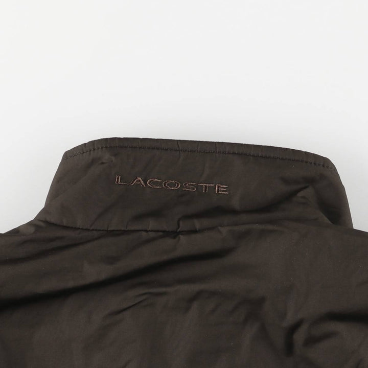 Lacoste windbreaker, men's size XL polyester brown type Vintage Second Hand