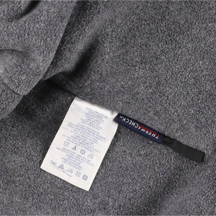 2000'S LANDS' END padded puffer jacket, men's size M Nylon blue type Vintage Second Hand