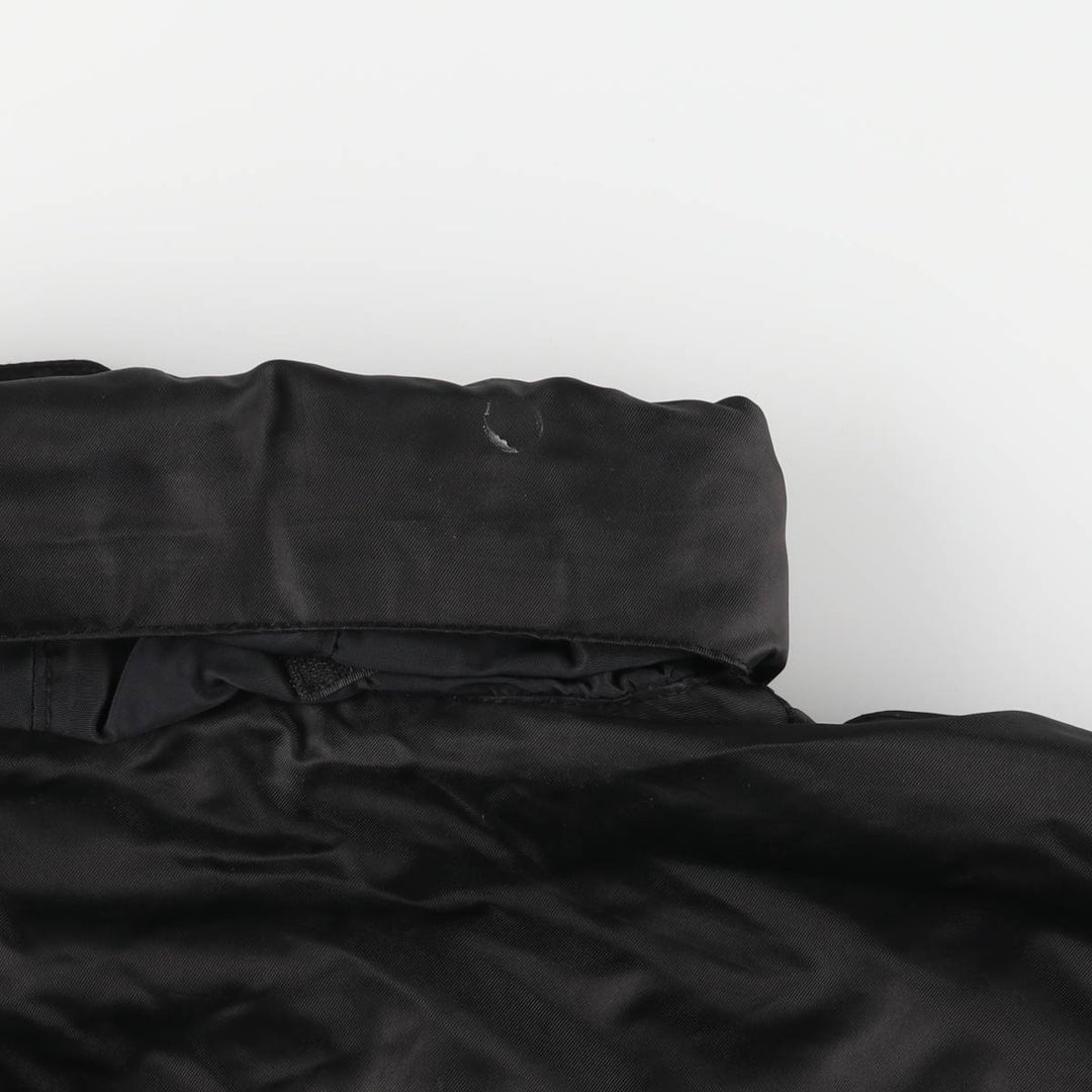 2000'S Banana Republic padded puffer jacket, men's size XL Polyurethane black type Vintage Second Hand