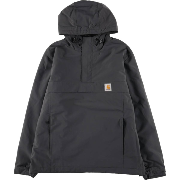 Carhartt Nimbus Pullover Anorak Parka, Men's Size L Nylon gray type Vintage Second Hand