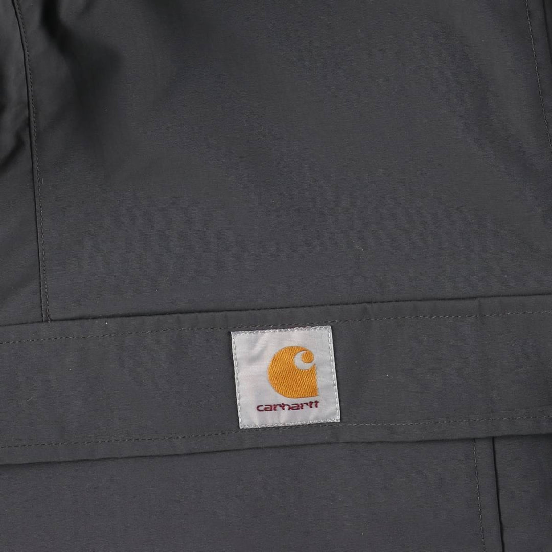 Carhartt Nimbus Pullover Anorak Parka, Men's Size L Nylon gray type Vintage Second Hand